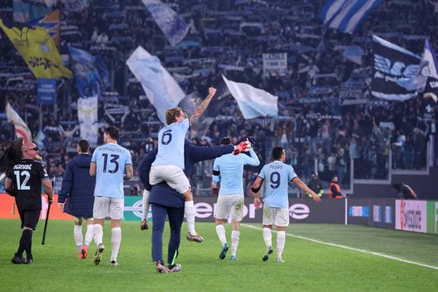 Europa League Football Match - 2024 25 Lazio vs Porto 07 11 2024 Rome, Stadio Olimpico, football match valid for Europa League 2024 24 between SS Lazio vs SSC vs FC Porto In photo: Lazio soccer ROMA Stadium Olimpic Lazio ITALY Copyright: xFABIOxSASSO FPAxFabioxSasso FPAx Lazio Porto2024_11_08Fabio Sasso6771