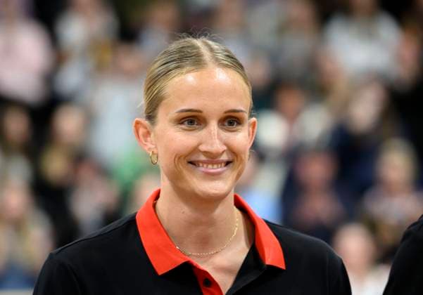 Leonie FIEBICH (GER) Basketball EM-Qualifikation der Frauen, Deutschland (GER) - Griechenland (GRE) 79:76, am 07.11.2024 in Hagen Deutschland Â