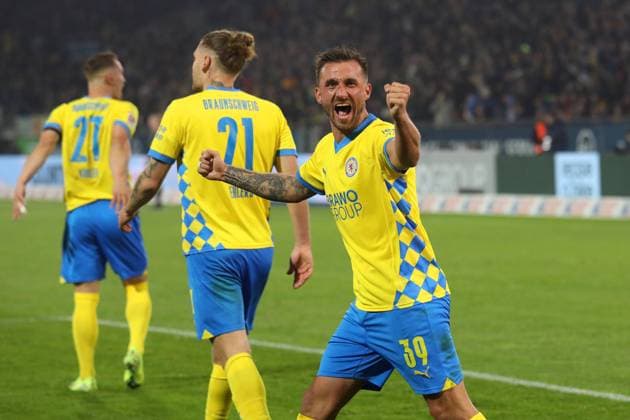 Braunschweig vs. HSV, 2. BL Braunschweig, 08.11.2024, FUßBALL - Eintracht Braunschweig vs. Hamburger SV, 2. BL, Saison 2024 25. Braunschweig
