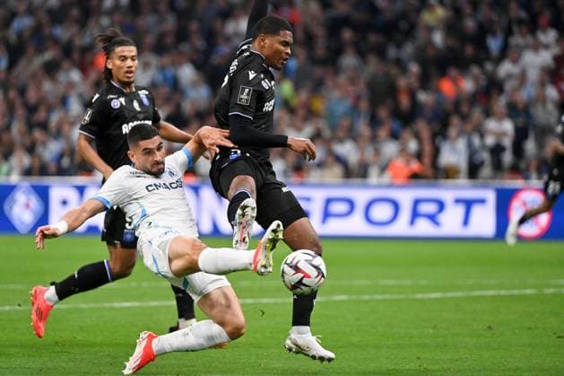 Olympique de Marseille v AJ Auxerre - Ligue 1 MCDonald s 2024 2025 08 Neal MAUPAY (om) during the Ligue 1 MCDonald s match between Marseille and Auxerre at Orange Velodrome on November 8, 2024 in Marseille, France. Marseille France  Copyright: xFEPx 776235213