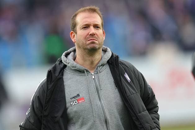 Osnabrück, 09.11.2024, Bremer Brücke, Fußball, Männer, Saison 2024 2025, 3. Liga, 14. Spieltag , VfL Osnabrück - SG Dynamo Dresden , Im Bild: Trainer Pit Reimers, VfL Osnabrück ,