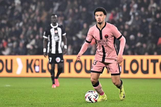 Angers SCO v Paris Saint-Germain - Ligue 1 MCDonald s 2024 2025 33 Warren ZAIRE EMERY (psg) during the Ligue 1 MCDonald s match between Angers and Paris at Stade Jean Bouin on November 9, 2024 in Angers, France. Angers France  Copyright: xFEPx 776235264
