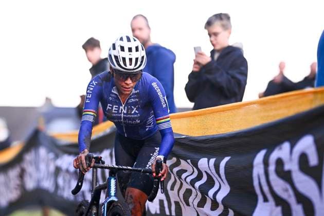 Telenet Superprestige cyclocross Deurne 2024 DEURNE, BELGIUM - NOVEMBER 11 : Del Carmen Alvarado Ceylin (NED) of Alpecin-Deceuninck during the 3th leg of the women Telenet Superprestige cyclocross series 2024-2025 in Deurne, Belgium, 11 11 2024 Deurne Belgium  Copyright: xGvgx