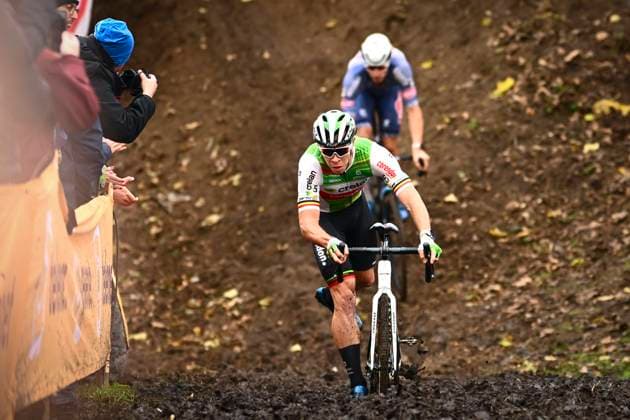 Telenet Superprestige cyclocross Deurne 2024 DEURNE, BELGIUM - NOVEMBER 11 : Sweeck Laurens (BEL) of Crelan - Corendon during the 3th leg of the men Elite Telenet Superprestige cyclocross series 2024-2025 in Deurne, Belgium, 11 11 2024 Deurne Belgium  Copyright: xGvgx