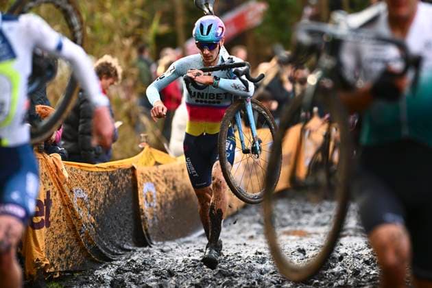 Telenet Superprestige cyclocross Deurne 2024 DEURNE, BELGIUM - NOVEMBER 11 : Loockx Lander (BEL) of Tdt - Unibet during the 3th leg of the men Elite Telenet Superprestige cyclocross series 2024-2025 in Deurne, Belgium, 11 11 2024 Deurne Belgium  Copyright: xGvgx