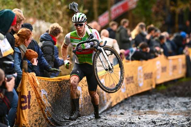 Telenet Superprestige cyclocross Deurne 2024 DEURNE, BELGIUM - NOVEMBER 11 : Sweeck Laurens (BEL) of Crelan - Corendon during the 3th leg of the men Elite Telenet Superprestige cyclocross series 2024-2025 in Deurne, Belgium, 11 11 2024 Deurne Belgium  Copyright: xGvgx
