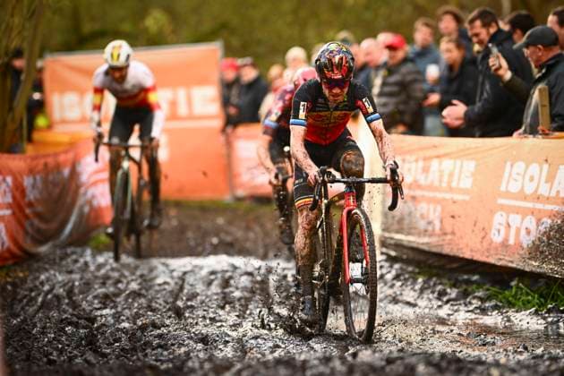 Telenet Superprestige cyclocross Deurne 2024 DEURNE, BELGIUM - NOVEMBER 11 : Iserbyt Eli (BEL) of Pauwels Sauzen - Bingoal during the 3th leg of the men Elite Telenet Superprestige cyclocross series 2024-2025 in Deurne, Belgium, 11 11 2024 Deurne Belgium  Copyright: xGvgx