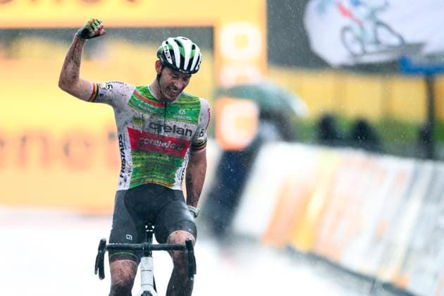 Telenet Superprestige cyclocross Niel 2024 NIEL, BELGIUM - NOVEMBER 11 : Sweeck Laurens (BEL) of Crelan - Corendon during the 3th leg of the men Elite Telenet Superprestige cyclocross series 2024-2025 in Niel, Belgium, 11 11 2024 Niel Belgium  Copyright: xGvgx
