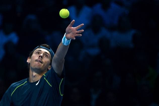 Foto IPP Massimo Rana Torino 12-11-2024 Tennis ATP, Tennis Herren Finals 2024 nella foto Alex De Minaur Italy Photo Press - World Copyright italy  Copyright: xR4924_italyphotopressx