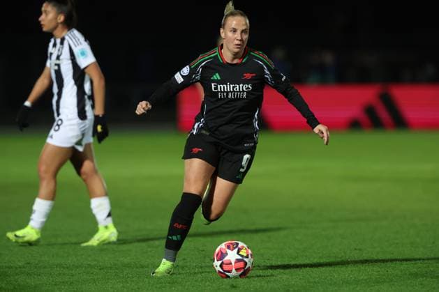 Beth Mead (Arsenal Women FC) during Juventus Women vs Arsenal, UEFA Champions League Women football match in Biella, Italy, November 12 2024  Copyright: xMattiaxMartegani IPAxSportx xipax xx IPA_51494207 IPA_Agency_IPA51494207