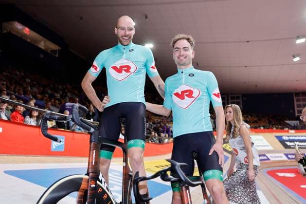 Lotto Six Days Flanders Ghent 2024 GENT, BELGIUM - NOVEMBER 12 : Van Schip Jan-Willem (NLD) of Vanreusel and Dorenbos Yanne (NLD) of Vanreusel pictured during the 83th edition of the Six Days of Flanders-Ghent. The Six Days of Ghent ( Zesdaagse van Gent in Dutch) is a cycling event on the Kuipke cycling track in the Citadel Park in Ghent. On November 12, 2024 in Gent, Belgium, 12 11 2024 Gent Belgium  Copyright: xJanxDexMeuleneirx