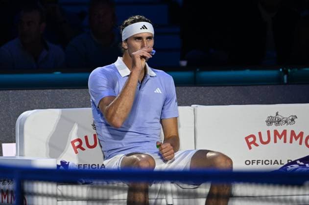 Foto IPP Massimo Rana Torino 13-11-2024 Tennis ATP, Tennis Herren Finals 2024 nella foto alexander zverev Italy Photo Press - World Copyright italy  Copyright: xR4924_italyphotopressx
