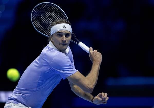 Alexander Zverev of Germany in action Nitto ATP, Tennis Herren Finals, Day 7, Tennis, Inalpi Arena, Turin, Italy 16 Nov 2024  Copyright: xEllaxLing Shutterstockx 14893646h