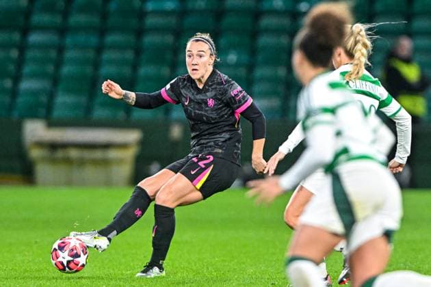 Celtic Women v Chelsea Women UEFA Womens Champions League Lucy Bronze of Chelsea Women during the UEFA Womens Champions League Group B match at Celtic Park, Glasgow UK Newspapers OUT Copyright: xJamiexJohnstonx FIL-20931-0104