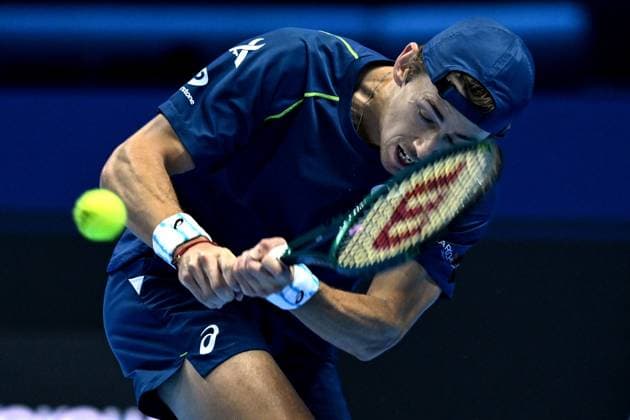 Db Torino 14 11 2024 - ATP, Tennis Herren Finals Daniele Buffa Image nella foto: Alex de Minaur 