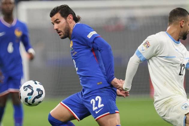 RECORD DATE NOT STATED FRANCE - ISRAEL PHOTOPQR LE PARISIEN Olivier Lejeune ; ; ; L équipe de France de football reçoit Israël, jeudi 14 novembre, au Stade de France à Saint-Denis, pour une rencontre de Ligue des nations. PH O.LEJEUNE JEUDI 14 NOVEMBRE 2024 Theo Hernandez Saint denis, France, nov 14th 2024 5th day of the Nations League football France - Israel at the Stade de France France  Copyright: xPHOTOPQR LExPARISIEN MAXPPPxLP OlivierxLejeunex 20241114LPA9211 20241114LPA9211