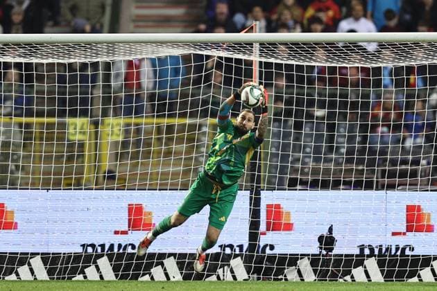 Bruxelles (Belgio) 14 11 2024 - Nations League Belgio-Italia foto Image nella foto: Gianluigi Donnarumma 