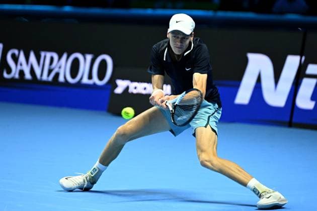 ATP, Tennis Herren Finals Jannick Sinner during the ATP Finals,Turin Italy, Nov 14th, 2024 Imago-Images Emmefoto Copyright: xImago-Images Emmefotox