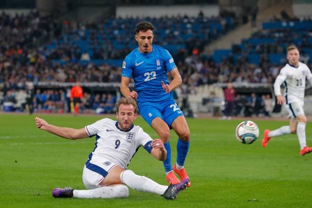 Greece v England UEFA Nations League Harry Kane of England in action during the UEFA Nations League match at Olympic Stadium, Athens UK Newspapers OUT Copyright: xYannisxHalasx FIL-20915-0089