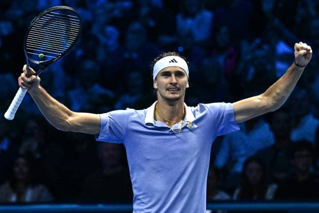 Sport Themen der Woche KW46 Sport Bilder des Tages Dc Torino 15 11 2024 - ATP, Tennis Herren Finals Domenico Cippitelli Image nella foto: Alexander Zverev 