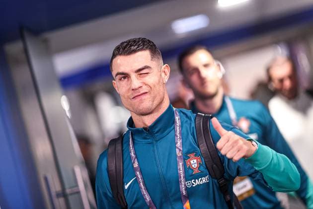 Sport Themen der Woche KW46 Sport Bilder des Tages 15.11.2024 PORTO, PORTUGALIA ( PORTO, PORTUGAL ) ESTADIO DRAGAO PILKA NOZNA (FOOTBALL) UEFA LIGA NARODOW 2024 ( UEFA NATIONAL LEAGUE 2024 ) MECZ PORTUGALIA - POLSKA ( GAME PORTUGAL - POLAND ) NZ CRISTIANO RONALDO FOTO LUKASZ GROCHALA CYFRASPORT NEWSPIX.PL --- Newspix.pl  20241115CSLG0037