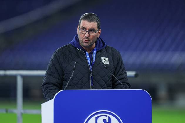 16.11.2024, Fussball, Saison 2024 2025, Mitgliederversammlung 2024 - FC Schalke 04, Ender Ulupinar (FC Schalke 04) Gelsenkirchen Veltins Arena NRW Deutschland xRHR-FOTO TRx *** 16 11 2024, Football, Season 2024 2025, General Meeting 2024 FC Schalke 04, Ender Ulupinar FC Schalke 04 Gelsenkirchen Veltins Arena NRW Germany xRHR PHOTO TRx Copyright: TimxRehbein RHR-FOTOx RHR-FOTO TR