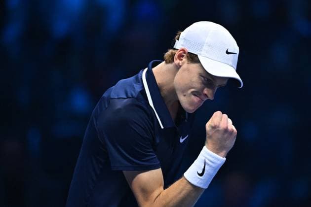 Nitto ATP, Tennis Herren Finals - Sinner Ousts Ruud Jannik Sinner (ITA) during his semi final match at the 2024 Nitto ATP Finals in Turin, Italy, on November 16, 2024. Photo by Corinne Dubreuil ABACAPRESS.COM Turin Italy  Copyright: xDubreuilxCorinne ABACAx