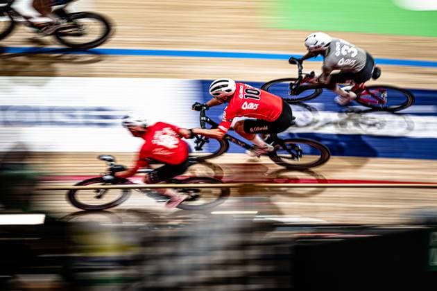 KESSLER Bruno, BOOS Benjamin: Lotto Zesdaagse Vlaanderen - Gent 2024 KESSLER Bruno - BOOS Benjamin ( GER ) Team 10 Germany - Querformat - quer - horizontal - Landscape - Event Veranstaltung: Lotto Zesdaagse Vlaanderen Gent 2024 - Category Kategorie: Cycling - Track cycling, Rad, Radsport, Bahnrad, Bahn Sixdays - Elite Men U23 - Beloften - Location Ort: Europe Belgium - Gent - Citadelpark - tÂ Kuipke - Discipline: Madison - Distance: ... m - Date Datum: 16.11.2024 Saturday Day 7 -