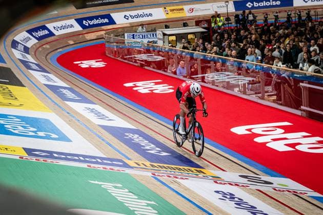 KESSLER Bruno, BOOS Benjamin: Lotto Zesdaagse Vlaanderen - Gent 2024 KESSLER Bruno - BOOS Benjamin ( GER ) Team 10 Germany - Querformat - quer - horizontal - Landscape - Event Veranstaltung: Lotto Zesdaagse Vlaanderen Gent 2024 - Category Kategorie: Cycling - Track cycling, Rad, Radsport, Bahnrad, Bahn Sixdays - Elite Men U23 - Beloften - Location Ort: Europe Belgium - Gent - Citadelpark - tÂ Kuipke - Discipline: Madison - Distance: ... m - Date Datum: 16.11.2024 Saturday Day 7 -