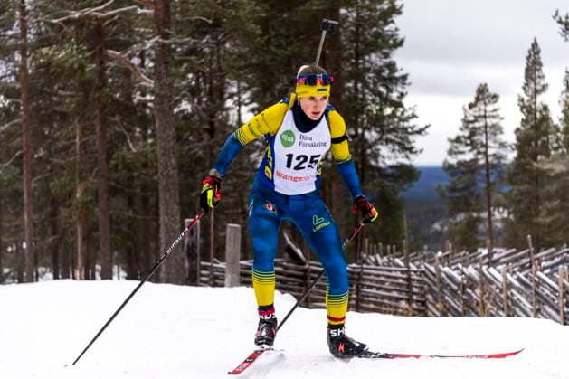241117 Oleksandra Merkushyna of Ukraine competes in the women s 7,5km sprint during the Swedish Premiere in biathlon on November 17, 2024 in Idre. Photo: Sara Damne BILDBYRAN kod SD MT0697 skidskytte biathlon skiskyting sverigepremiären sverigepremiär swedish premiere sverige bbeng Copyright: SARAxDAMNE BB241117SD092