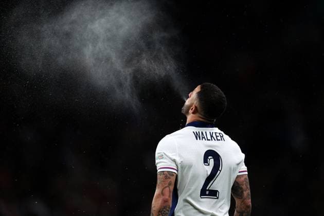 Kyle Walker of England England v Rep. of Ireland - UEFA Nations League - League B - Group 2. Football. Wembey Stadium, London. UK. 17 NOV 2024 Editorial use only  Copyright: xJASONPIX Shutterstockx 14915934f