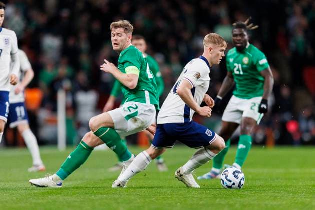England v Republic of Ireland Lewis Hall of England in action during the England v Republic of Ireland UEFA Nations League Round 1 Group F match at Wembley Stadium, London, England, United Kingdom on 17 November 2024 Editorial use only. All images are copyright Every Second Media Limited. No images may be reproduced without prior permission. Copyright: xIMAGO EveryxSecondxMediax ESM-1219-0014
