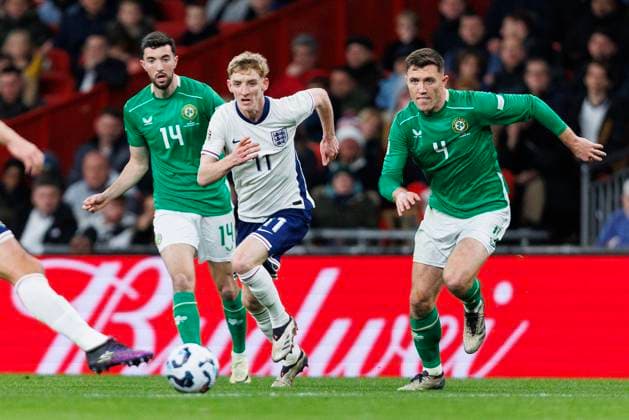 England v Republic of Ireland Anthony Gordon of England in action during the England v Republic of Ireland UEFA Nations League Round 1 Group F match at Wembley Stadium, London, England, United Kingdom on 17 November 2024 Editorial use only. All images are copyright Every Second Media Limited. No images may be reproduced without prior permission. Copyright: xIMAGO EveryxSecondxMediax ESM-1219-0104