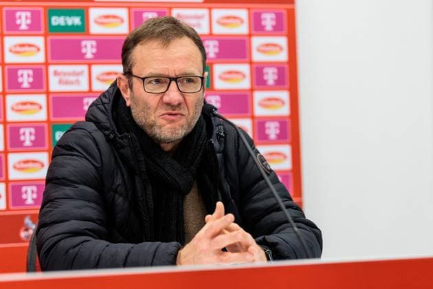 Google Pixel Frauen-Bundesliga, 1. FC Köln - SV Werder Bremen; 18.11.2024 Thomas Horsch (Trainer SV Werder Bremen) während der Pressekonferenz Google Pixel Frauen-Bundesliga, 1. FC Köln - SV Werder Bremen, Köln, Franz-Kremer-Stadion am 18.11.2024 Copyright: xBEAUTIFULxSPORTS Wunderlx