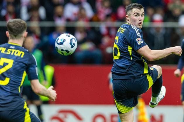 Poland v Scotland - UEFA Nations League 2024 John Souttar in action during the UEFA Nations League 2024 League A Group A1 match between Poland and Scotland, at the PGE Narodowy in Warsaw, Poland, on November 18, 2024. Warsaw Poland  Copyright: xAndrzejxIwanczukx originalFilename:iwanczuk-polandvs241118_npUkG.jpg