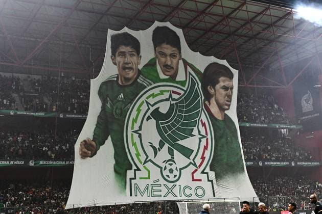 RECORD DATE NOT STATED IV CONCACAF NATIONS LEAGUE 2024-2025 Mexico vs Honduras Detail of Tifo during the Quarterfinals second leg match between Mexican national team, Nationalteam (Mexico) and Honduras as part of the Concacaf Nations League 2024-2025 at Nemesio Diez Stadium on November 19, 2024 in Toluca, Estado de Mexico, Mexico. TOLUCA ESTADO DE MEXICO MEICO  Copyright: xDavidxLeahx 20241119210847_CNL_CFV_MEX_HON_TIFO140