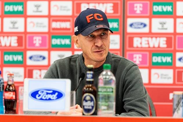 1. FC Köln Pressekonferenz; 20.11.2024 Gerhard Struber (Trainer 1. FC Köln) Pressekonferenz 1. FC Köln; Geissbockheim, 20.11..2024