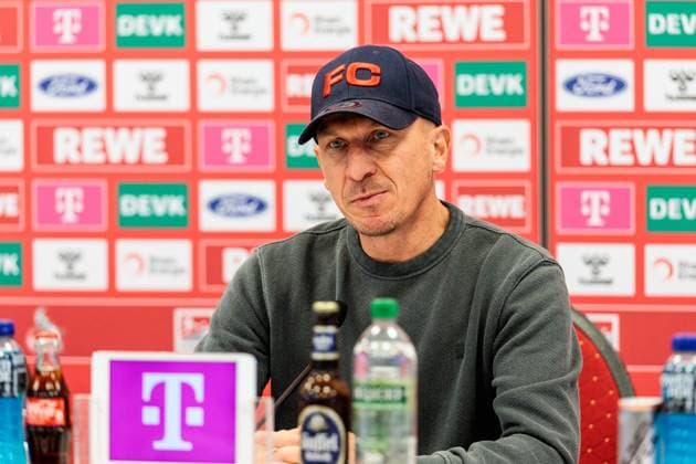 1. FC Köln Pressekonferenz; 20.11.2024 Gerhard Struber (Trainer 1. FC Köln) Pressekonferenz 1. FC Köln; Geissbockheim, 20.11..2024