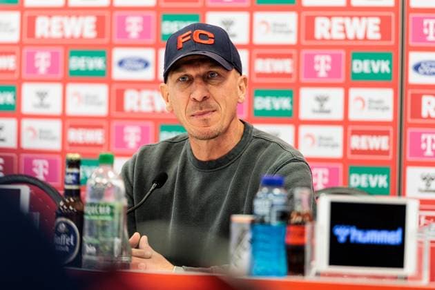1. FC Köln Pressekonferenz; 20.11.2024 Gerhard Struber (Trainer 1. FC Köln) Pressekonferenz 1. FC Köln; Geissbockheim, 20.11..2024