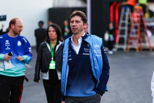 Formel 1 GP Las Vegas USA. Donnerstag, 21.11.2024 James Voltes, Teamchef Williams Racing; Formel 1 GP Las Vegas USA. Donnerstag, 21.11.2024 Copyright: xBEAUTIFULxSPORTS Erlhofx