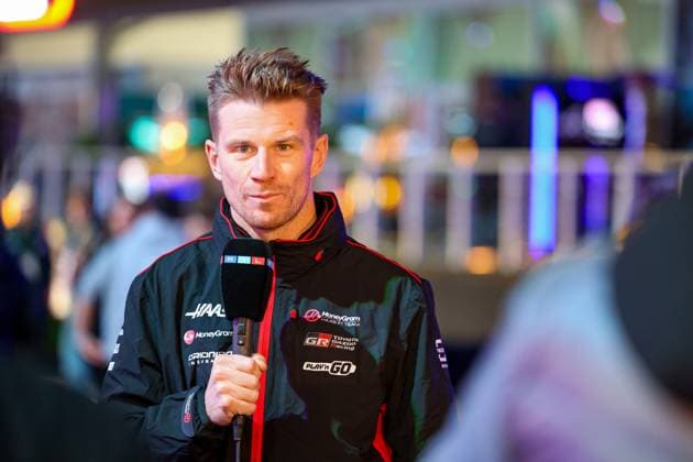 Formel 1 GP Las Vegas USA. Donnerstag, 21.11.2024 Nico Hülkenberg 27, MoneyGram Haas F1 Team; Formel 1 GP Las Vegas USA. Donnerstag, 21.11.2024 Copyright: xBEAUTIFULxSPORTS Erlhofx