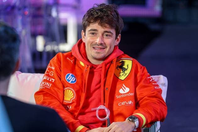 Formel 1 GP Las Vegas USA. Donnerstag, 21.11.2024 Charles Leclerc 16, Scuderia Ferrari; Formel 1 GP Las Vegas USA. Donnerstag, 21.11.2024 Copyright: xBEAUTIFULxSPORTS Erlhofx