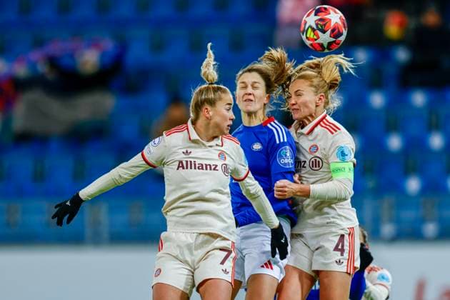 Mesterligaen football women, group C Valerenga Bayern Munich Oslo 20241121 The group stage match in the women s championship between Valerenga and Bayern Munich at the Intility Arena Photo Jonas Been Henriksen NTB Oslo Norway EDITORIAL USE ONLY RESTRICTED USE FOR BETTING COMPANIES  Copyright: xJonasxBeenxHenriksenx xNTBx