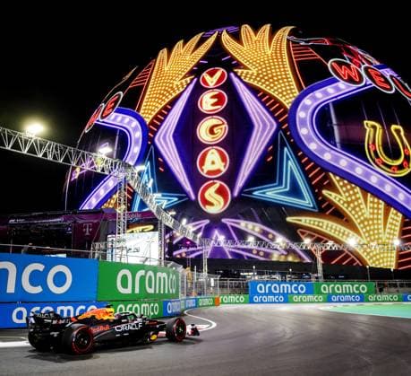 LAS VEGAS - Max Verstappen (Red Bull Racing) during 1st free practice for the Las Vegas Grand Prix. ANP SEM VAN DER WAL xVIxANPxSportx xxANPxIVx 513983736 originalFilename: 513983736.jpg