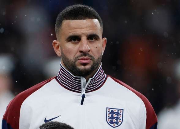 England v Republic of Ireland - UEFA Nations League 2024 25 League B Group B2 Kyle Walker of England portrait before the UEFA Nations League 2024 25 League B Group B2 match between England and Republic of Ireland at Wembley Stadium on November 17, 2024 in London, England. London Wembley Stadium England United Kingdom Copyright: xRichardxSellers Sportsphoto APLx 14052660