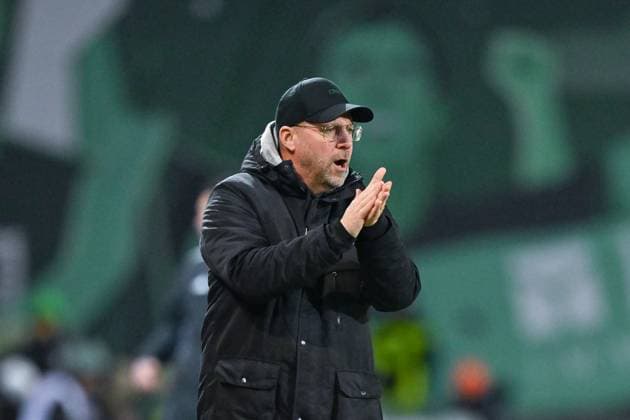 22.11.2024, Fussball, 2. Bundesliga, 13. Spieltag Saison 2024 2025, Preußen Münster - 1.FC Köln, Trainer Sascha Hildmann (Preußen Münster) xRHR-FOTO TKx