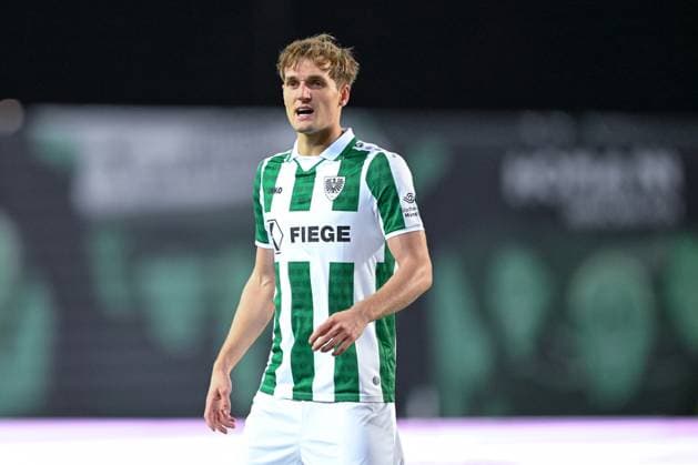 22.11.2024, Fussball, 2. Bundesliga, 13. Spieltag Saison 2024 2025, Preußen Münster - 1.FC Köln, Lukas Frenkert (Preußen Münster) xRHR-FOTO TKx