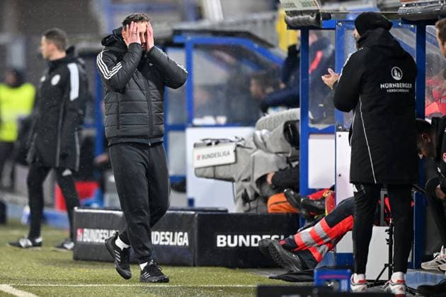 Paderborn, Home Deluxe Arena, 22.11.24, GER, Herren, 2.Bundesliga, Saison 2024-2025, SC Paderborn 07 - 1.FC Nuernberg Bild: Trainer Miroslav KLOSE (Nuernberg) Only for editorial use! DFL regulations prohibit any use of photographs as image sequences and or quasi-video. NRW Deutschland