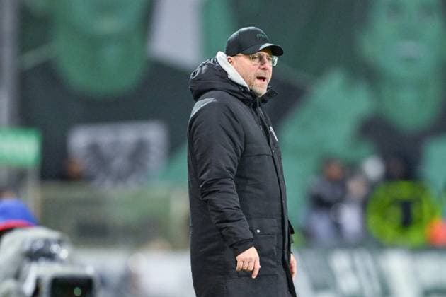 22.11.2024, Fussball, 2. Bundesliga, 13. Spieltag Saison 2024 2025, Preußen Münster - 1.FC Köln, Trainer Sascha Hildmann (Preußen Münster) xRHR-FOTO TKx