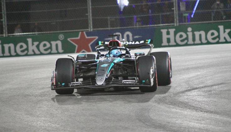 Practice 3 of formula 1 heineken silver las vegas grand prix. (SPO) Practice 3 of Formula 1 Heineken Silver Las Vegas Grand Prix. November 22, 2024, Las Vegas, Nevada, USA: Drivers are seen racing during the P3 of Formula 1 Las Vegas Grand Prix at the Las Vegas Strip Circuit. Credit: this photo thenews2 (Foto: Niyi Fote Thenews2 imago images) SPO  Copyright: xNiyixFotex